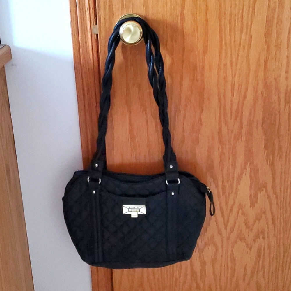 Rosetti braided strap purse